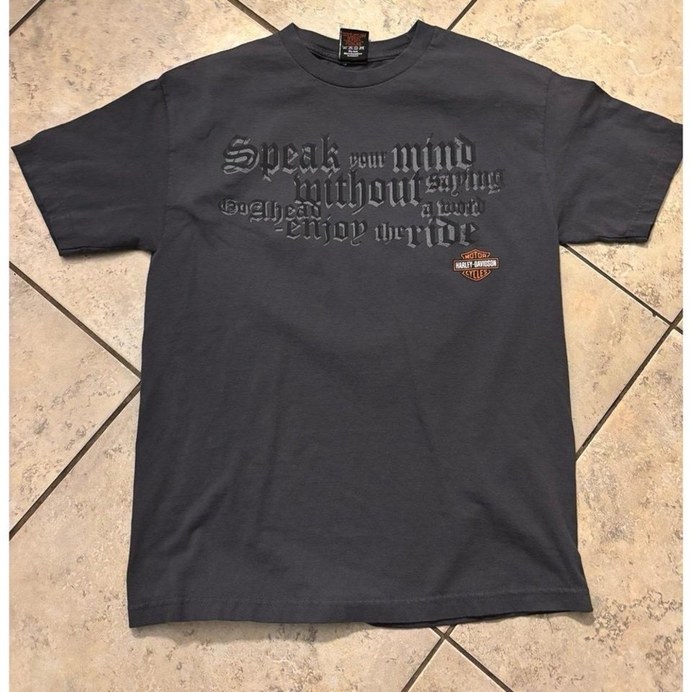 Harley‎ Davidson Utica, New York graphic tee size large
